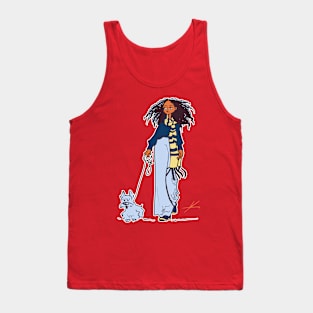 Dog Walking by IAMO Tank Top